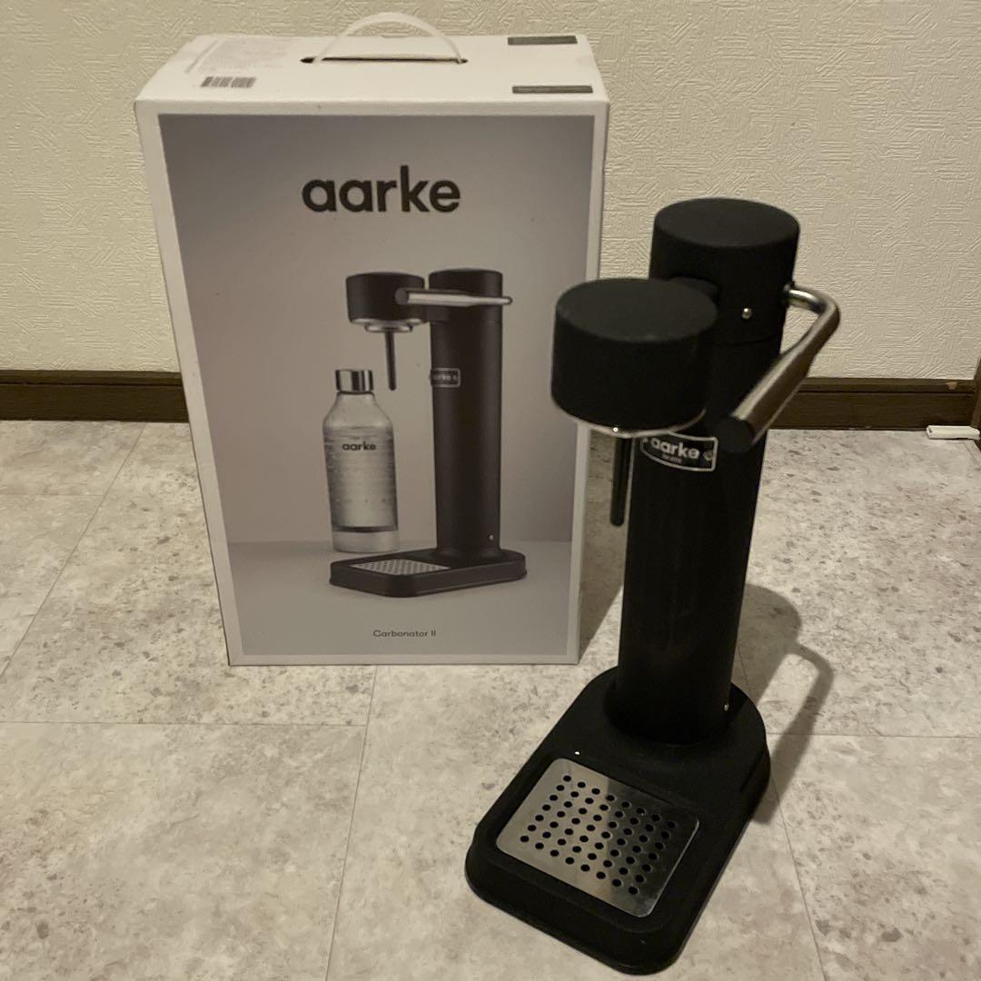 簡易動作確認⭕️ aarke アールケ CARBONATORⅡ 2 マットブラック