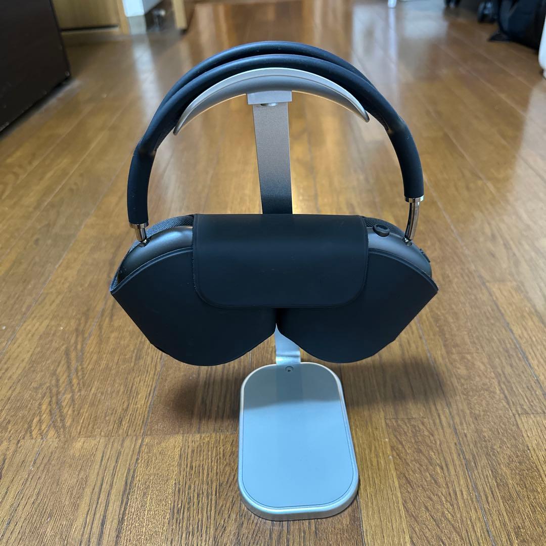 AirPods Max 本体 スペースグレー 充電ケースとスタンド付き