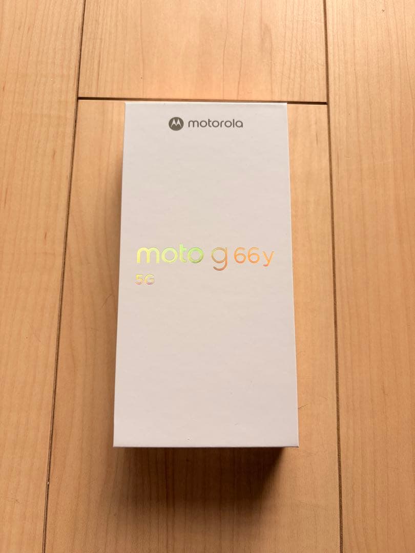 moto g66y 5G [ブラックオイスター/黒] 本体