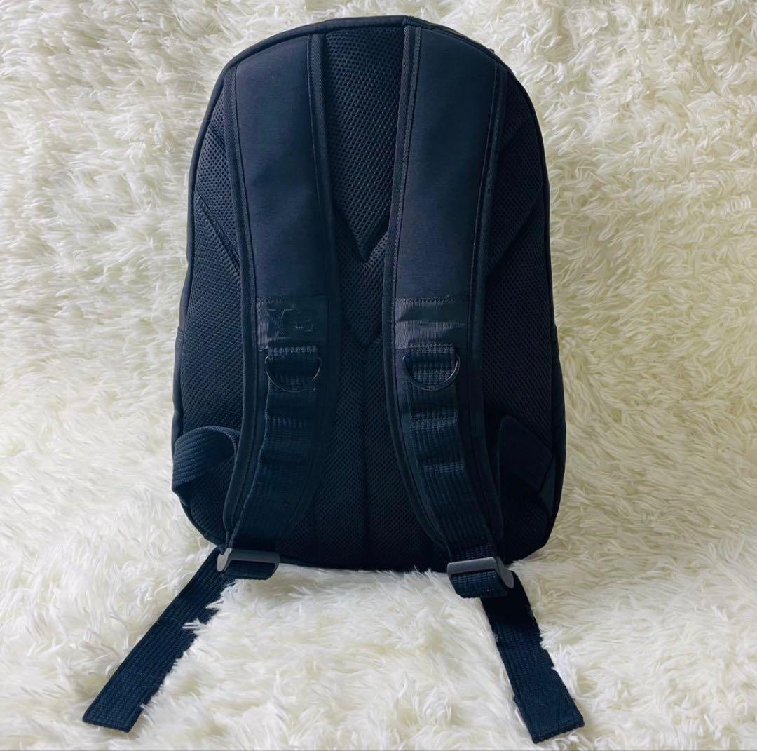 Y-3 黒 バックパック ロゴ　リュック ブラック