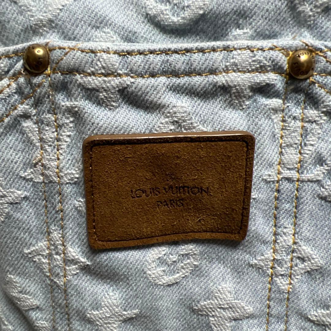 LOUIS VUITTON モノグラム　デニムオーバーオール　タイラー