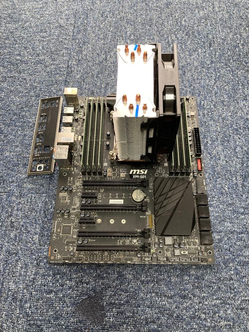 動作品‼️:MSI X99-S01 LGA 2011 マザボ　i7 6950X