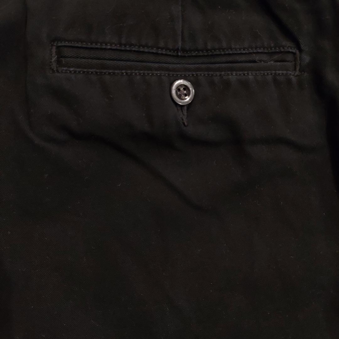 ポロバイ ラルフローレン W36 ポロチノ チノパン 古着 黒 17870