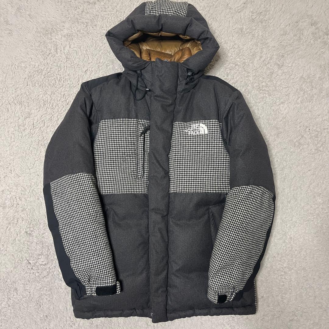 【早いも勝ち】THE NORTH FACE チェック柄ダウンジャケット韓国M95