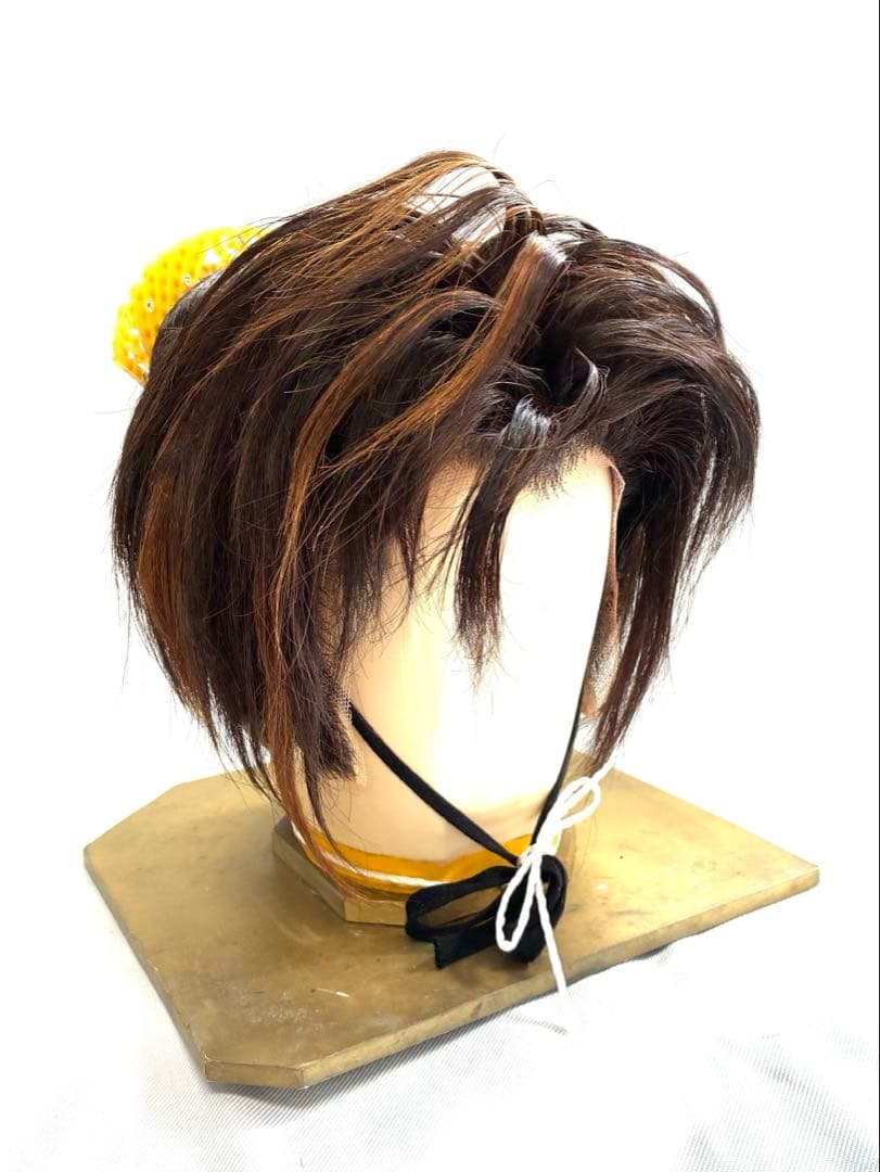 創作夜会巻き、大サイズ、中古大衆演劇かつら、舞踊かつら、日本髪かつら、