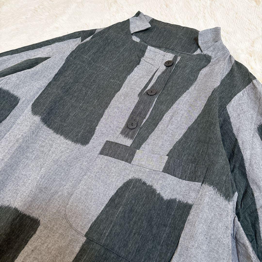 2024年モデル☆慈雨 センソユニコ アシンメトリー 変形 ロング ワンピース