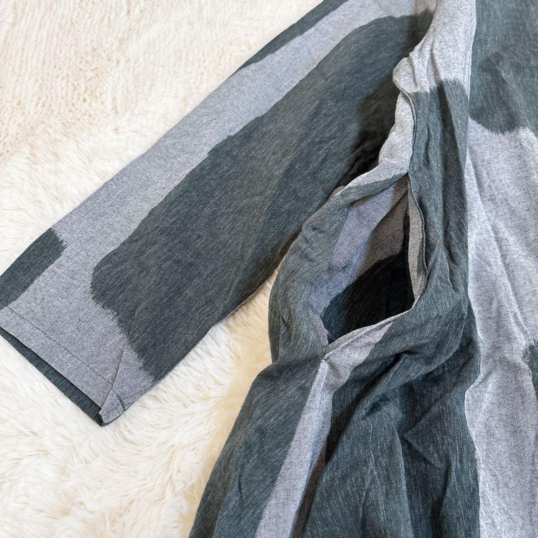 2024年モデル☆慈雨 センソユニコ アシンメトリー 変形 ロング ワンピース