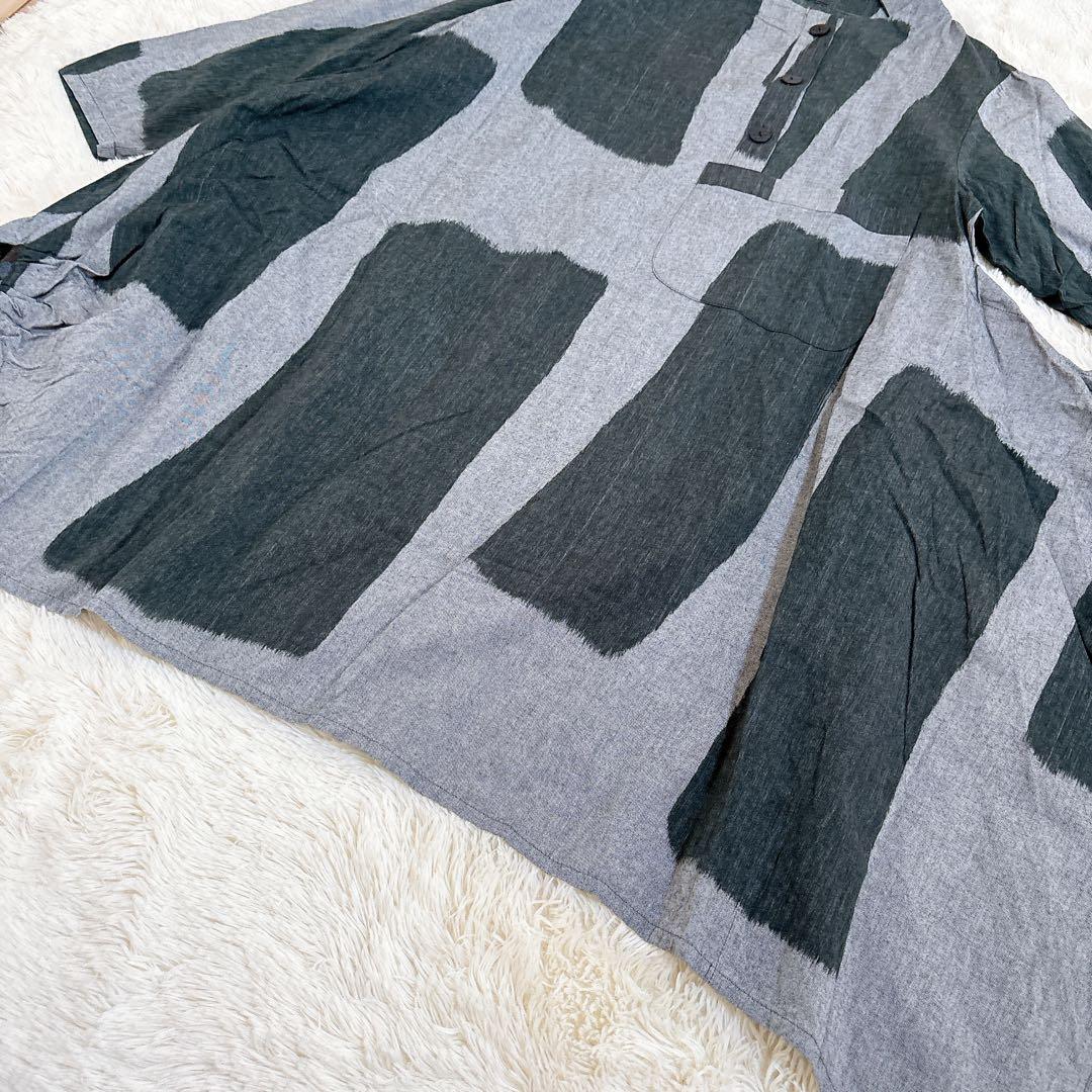 2024年モデル☆慈雨 センソユニコ アシンメトリー 変形 ロング ワンピース