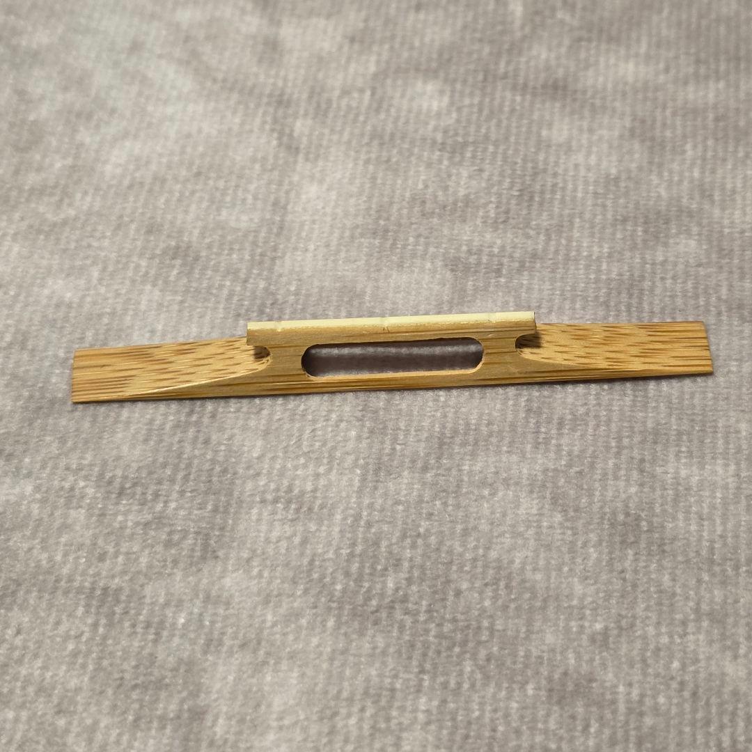 三味線 撥 バチ ケースつき　開き約8.7cm一部欠けあり　本鼈甲