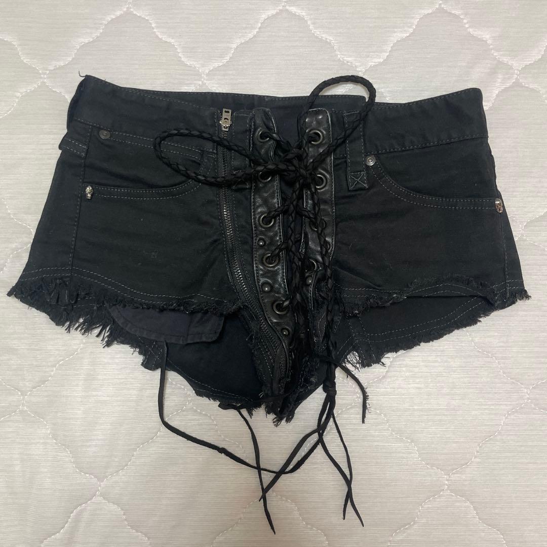 ifsixwasnineレースアップショートパンツ