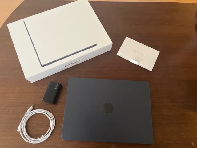 MacBookAir 13\" M2 2022 英語配列 8GB1TBミッドナイト