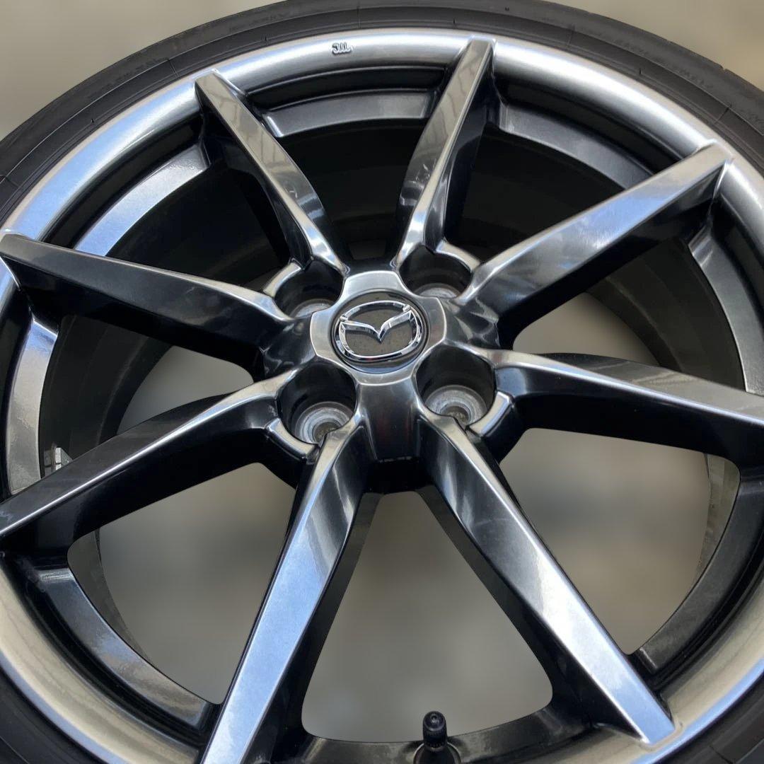 マツダ NDロードスターRF 純正17インチタイヤ&アルミホイール4本セット