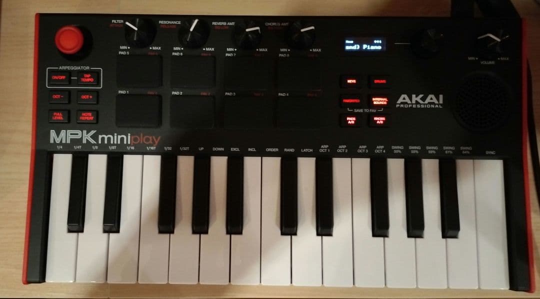 AKAI MPK mini play MK3 25鍵 MIDIキーボード