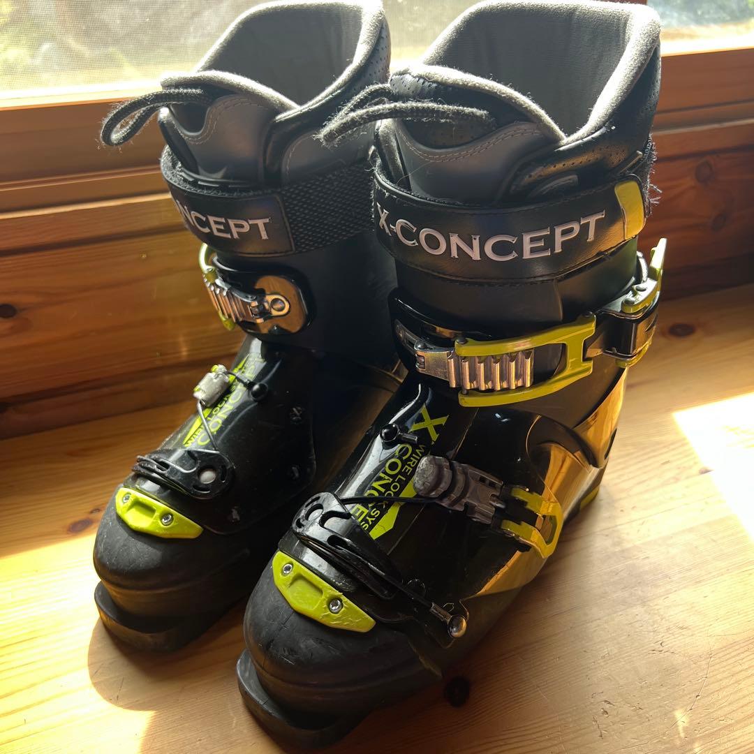 X-conceptスキーブーツ【317mm】 27.5cm 黒