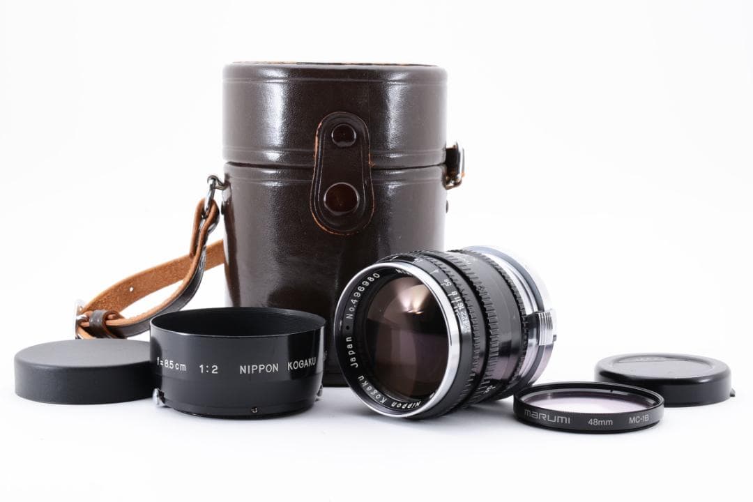 希少美品 Nikon ニコン P.C 8.5cm 85mm f/2 Sマウント