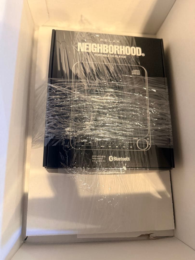 新品未使用NEIGHBO RHOOD PORTABLE CD PLAYER