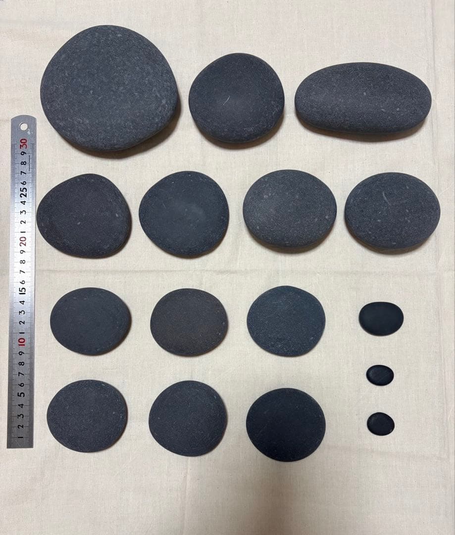 ホットストーン　玄武岩　ラベンダーヒル