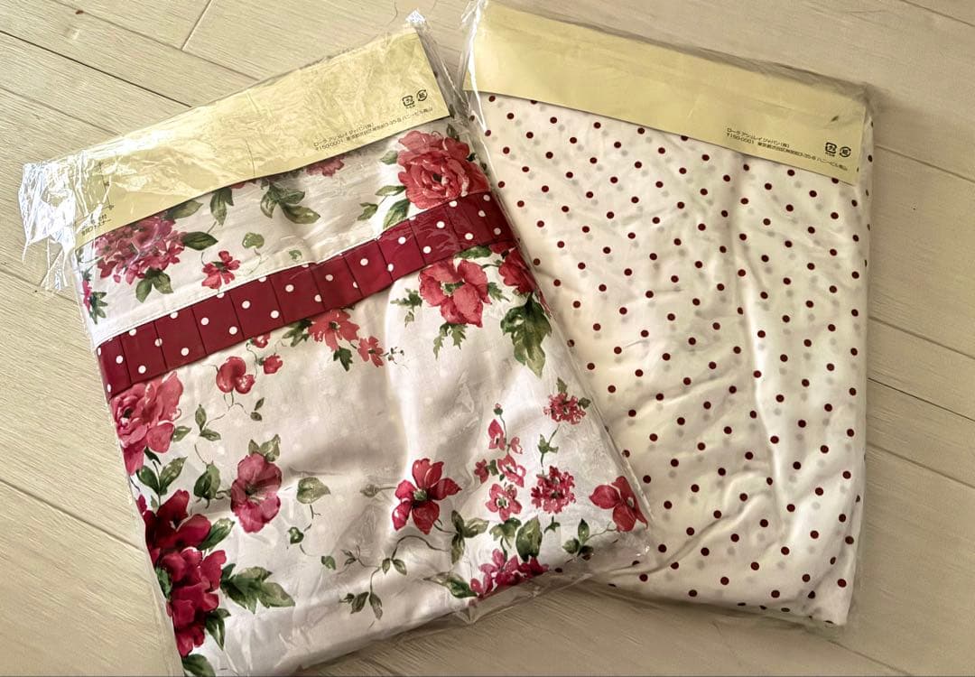 新品未使用　ローラアシュレイ　デュペカバー　ボックスシーツ　セット