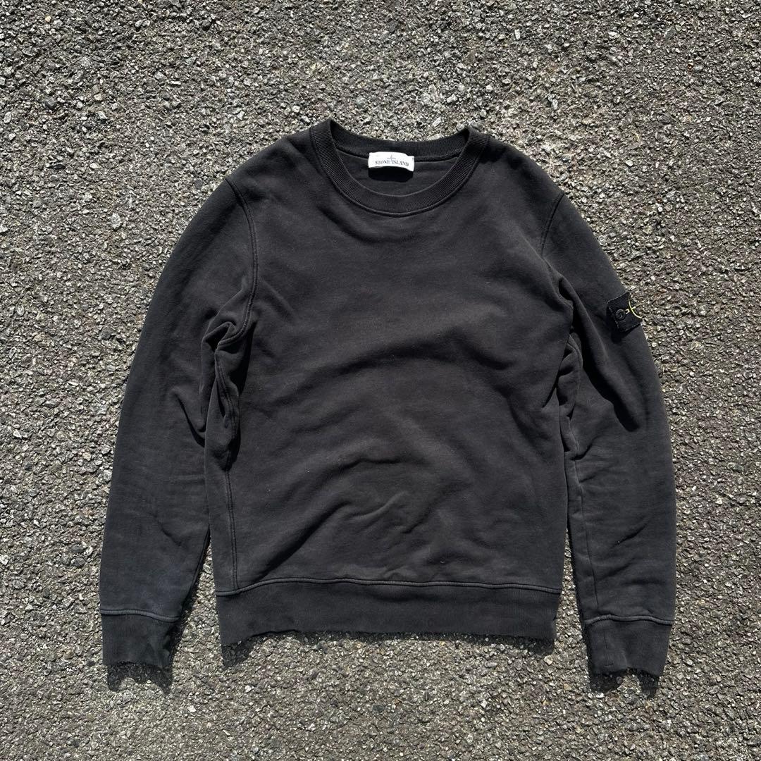 ストーンアイランド　トレーナー　スウェット　ブラック　Mサイズ