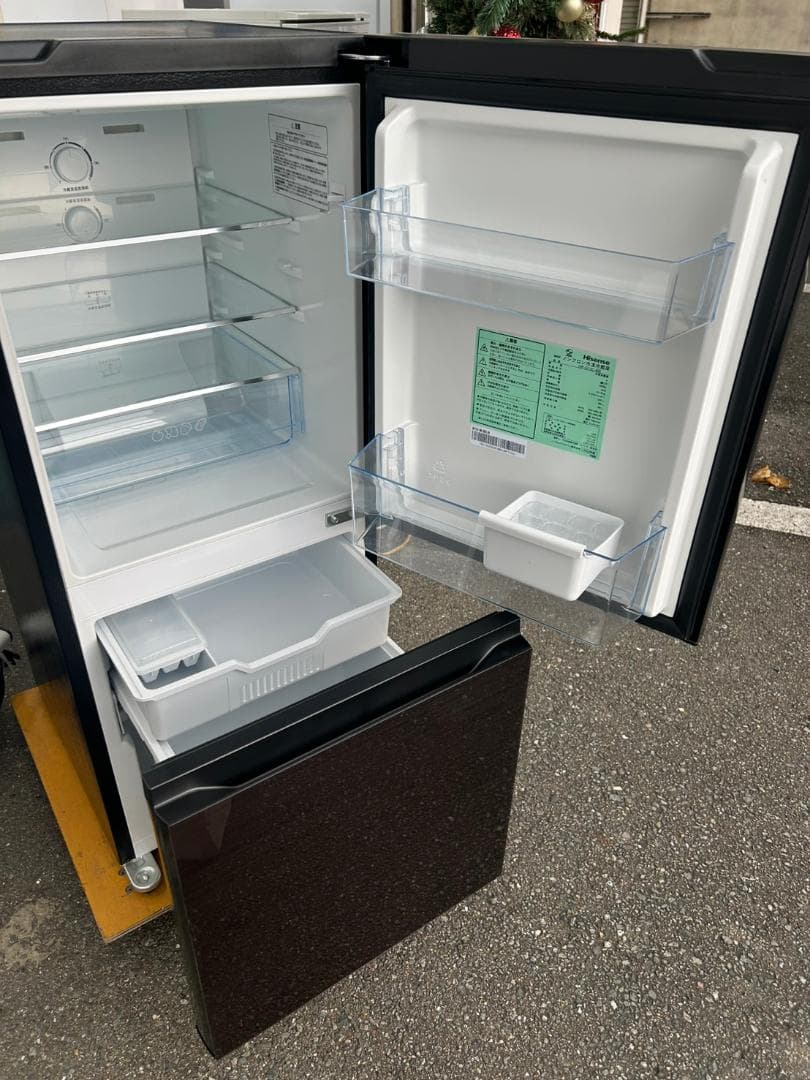 【福岡市限定】冷蔵庫 ハイセンス HR-G13C 2022年【安心の3ヶ月保証】