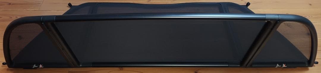 【美品】 E46 330Ci カブリオレ用ウインドディフレクター＋ケース