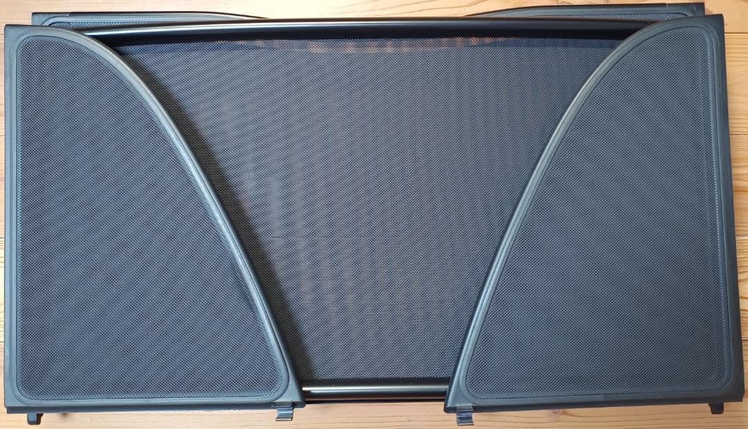 【美品】 E46 330Ci カブリオレ用ウインドディフレクター＋ケース