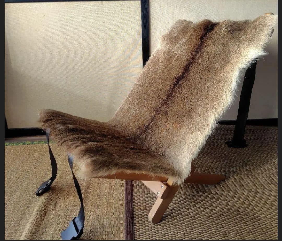 深*紫様 OCHIBA 物語 ニホンジカ カーミットチェアカバー