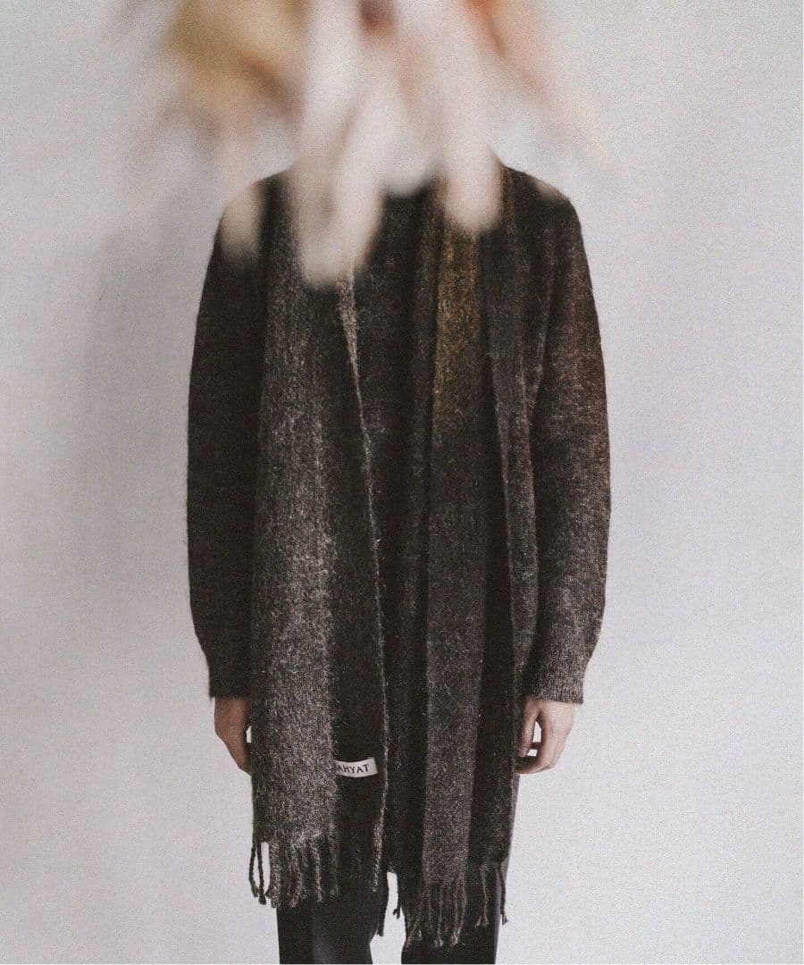 【NAHYAT / ナヤット】別注 モヘア MIX ストール
