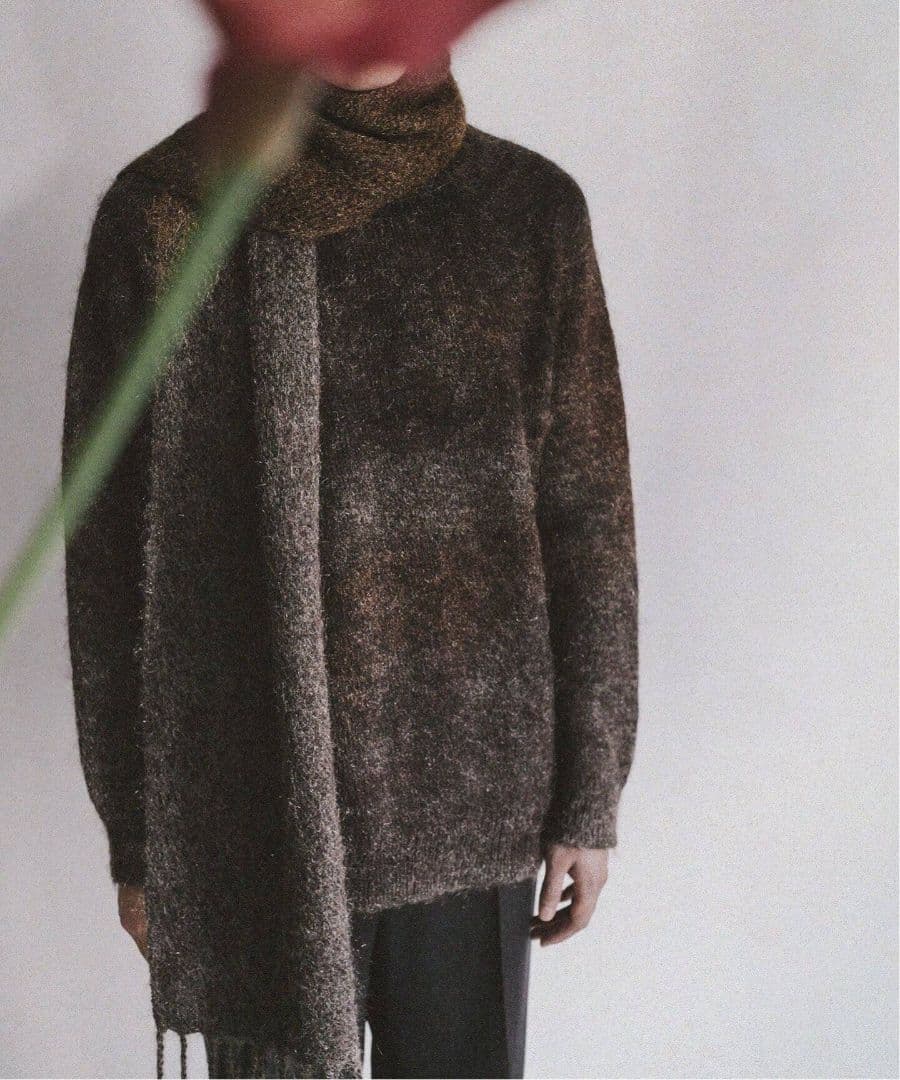 【NAHYAT / ナヤット】別注 モヘア MIX ストール