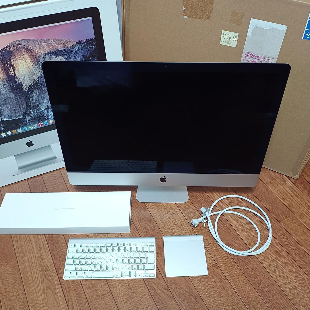 iMac 5K 2014 Late 27インチ 24GB 3TB※ジャンク出品