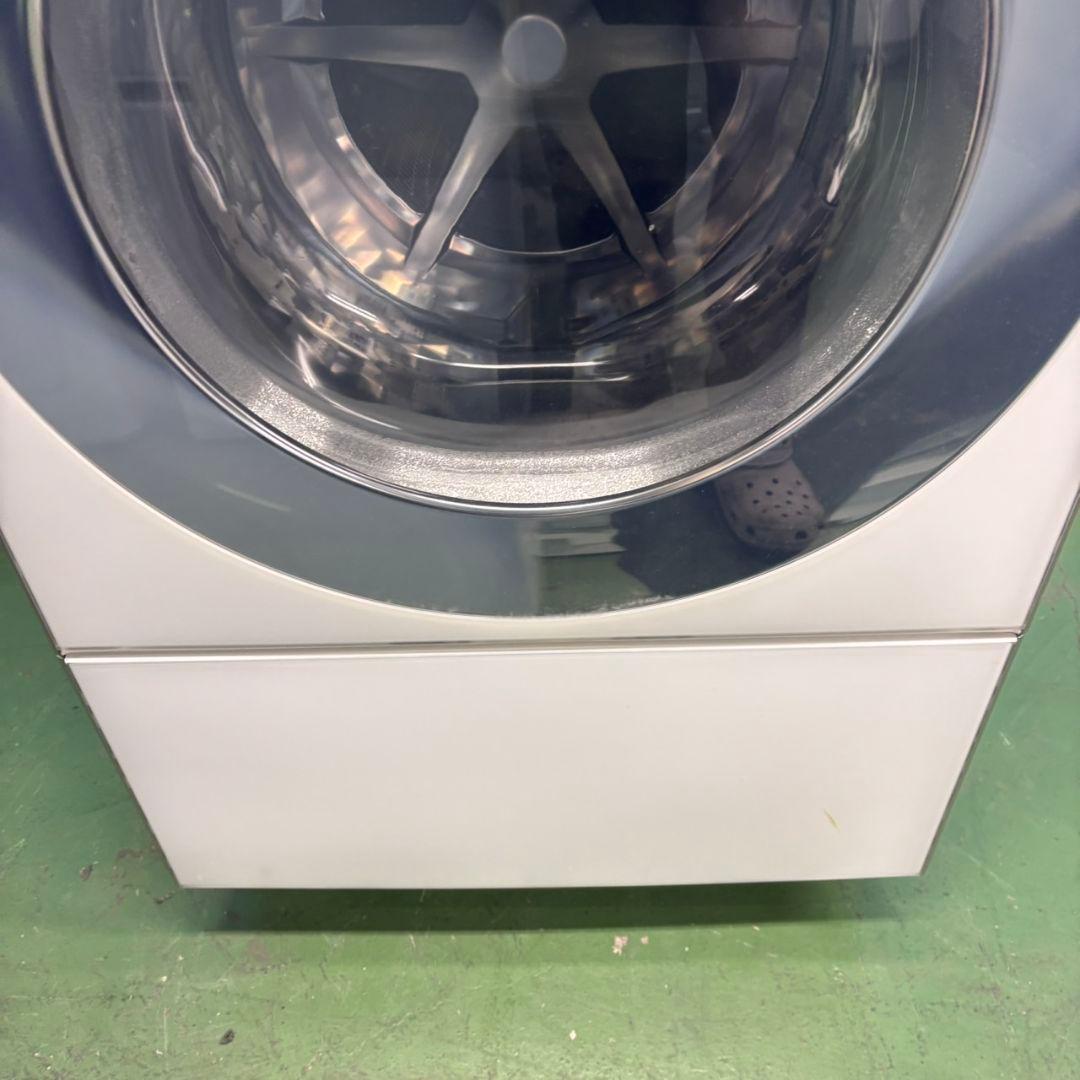 589 ドラム式洗濯機　キューブル　極美品　洗剤自動投入　ヒーター乾燥　保証付き