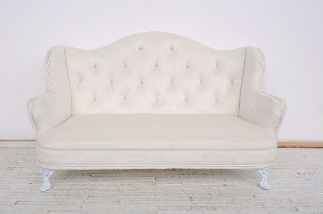 Purple 1/6アームソファ(スクエア)▪️ウィングチェア3人用