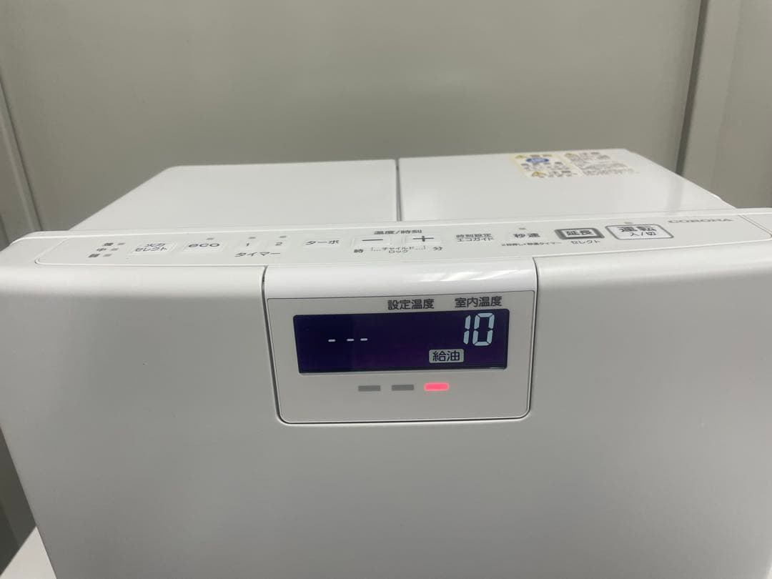 コロナ　石油ファンヒーター ホワイト 2021年製