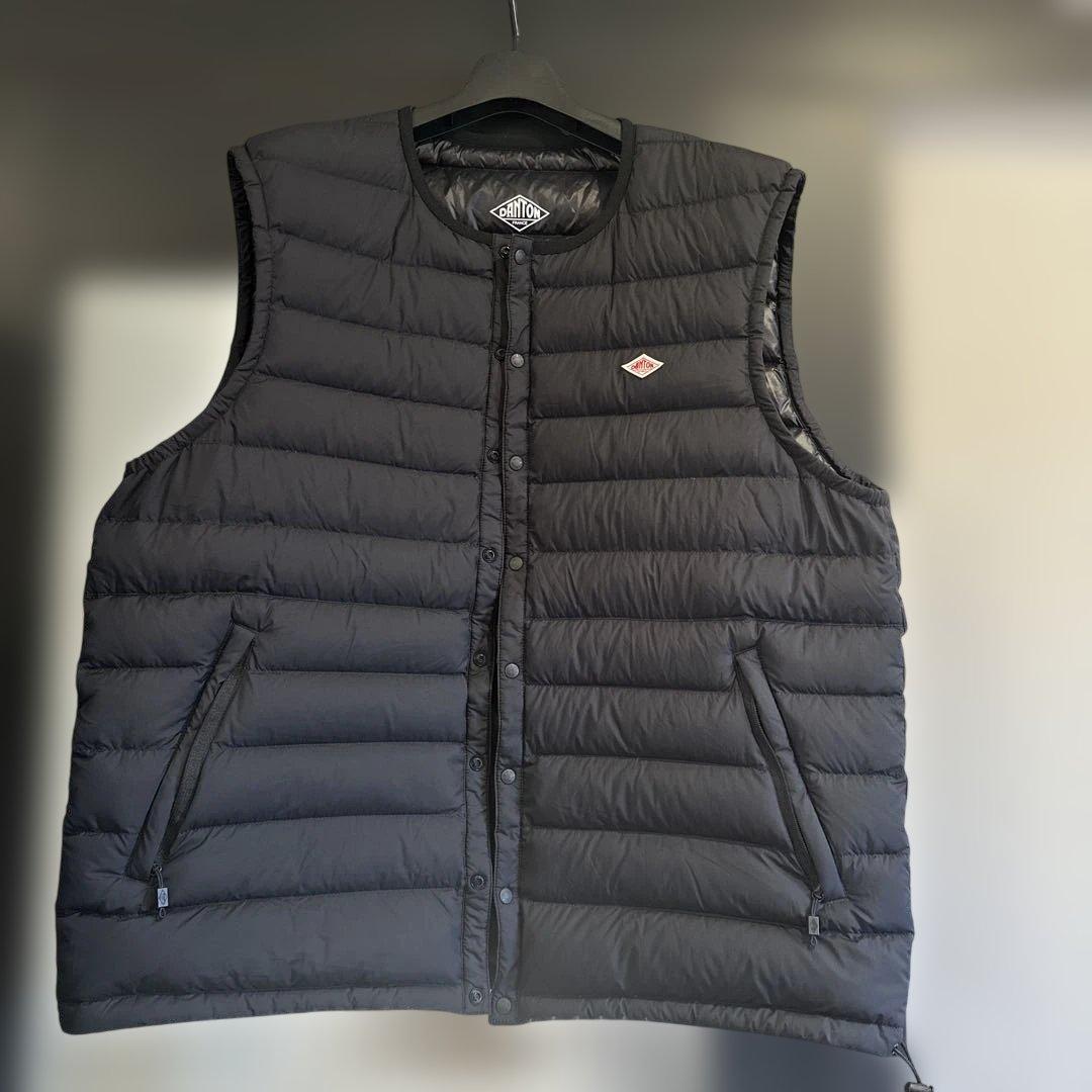 DANTON ダントンキルティングダウンベスト