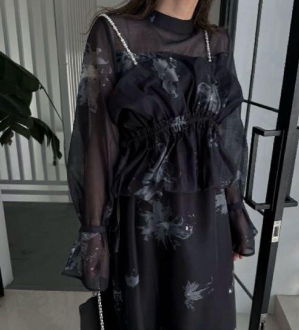 スーツ・フォーマル・ドレス willfully pearl shoulder camisole set