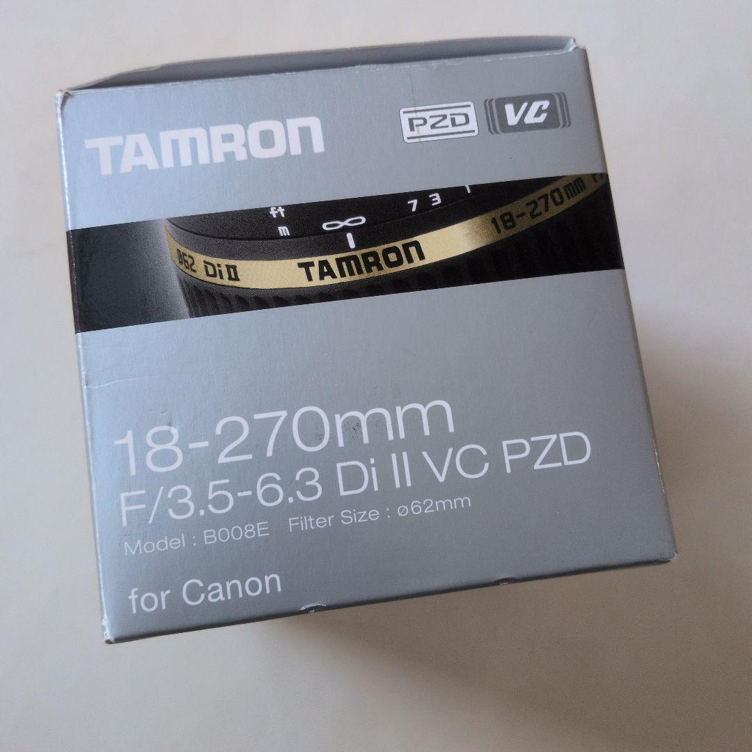 【美品】TAMRON 18-270mm F3.5-6.3 キヤノン用