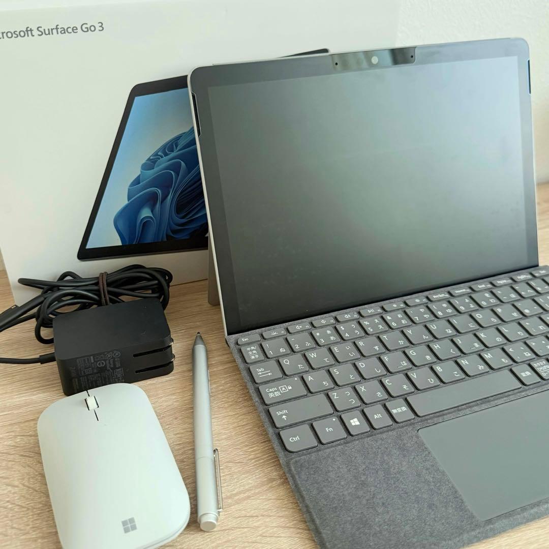 マイクロソフト Surface Go3 10.5 マウス キーボード タッチペン