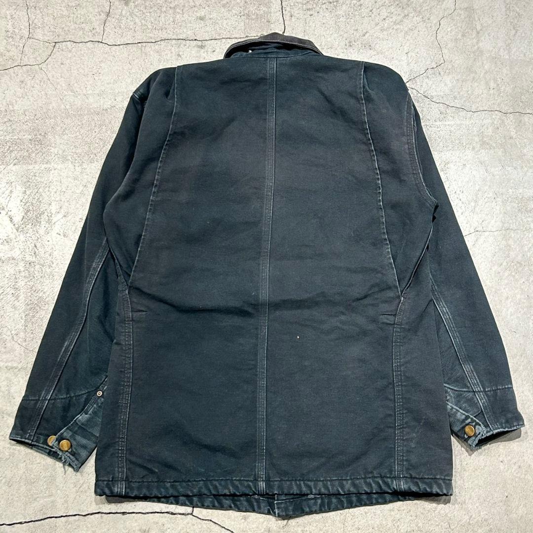 雰囲気◎　カーハート　ミシガンチョアコート　carhartt　L 希少ブラック
