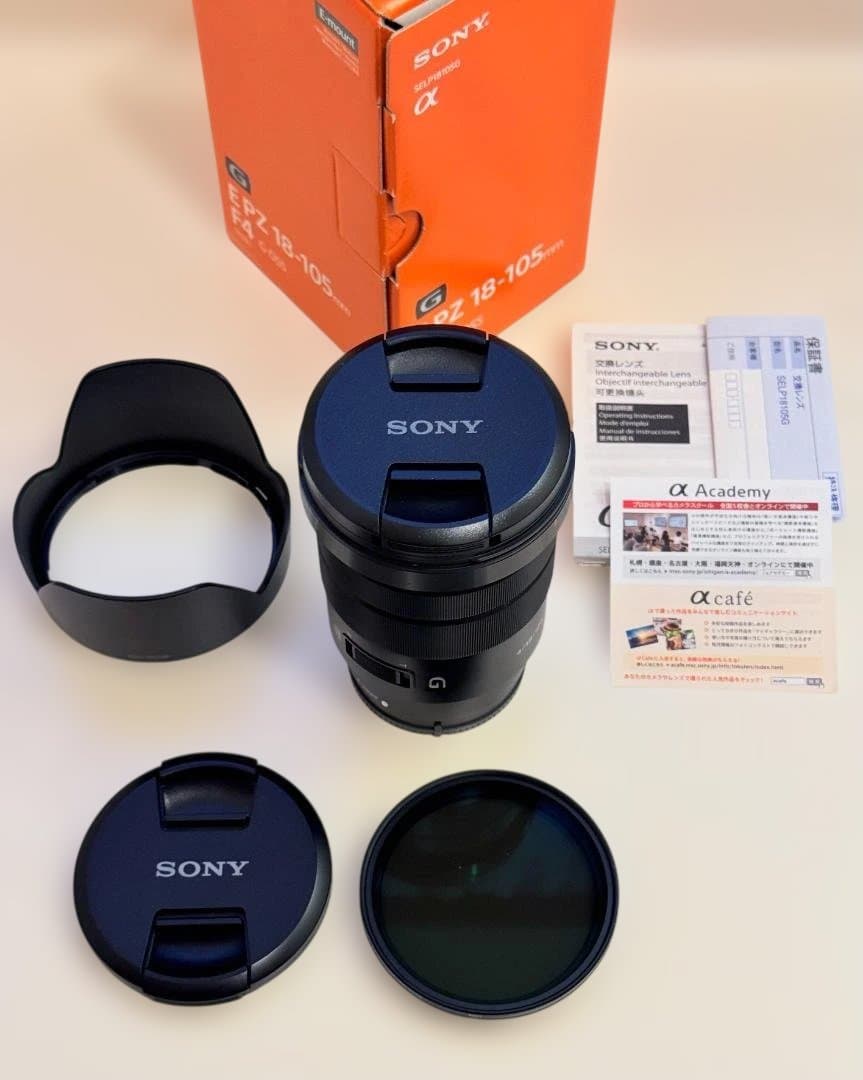 Sony E 4/PZ 18-105G ズームレンズ SELP18105G