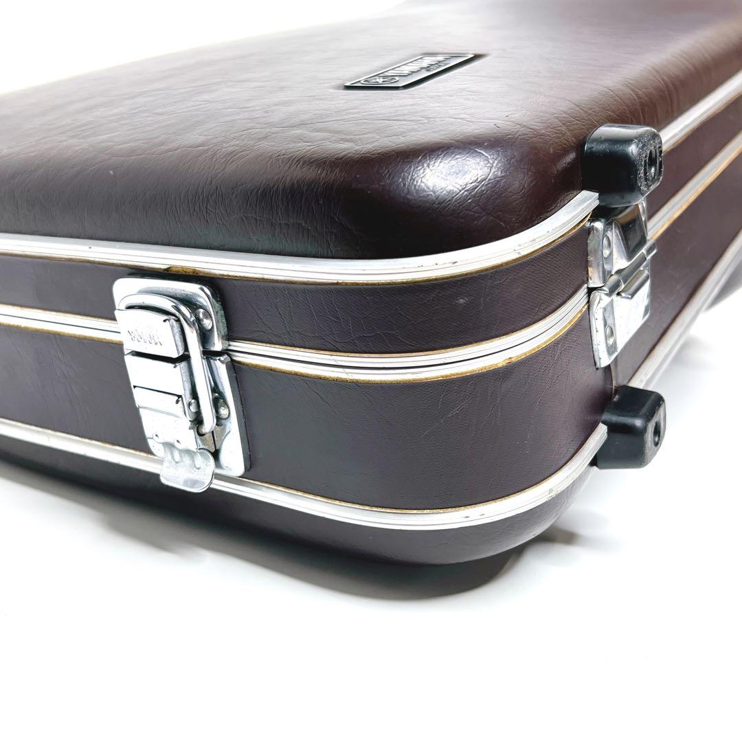 【内装美品】 YAMAHA フレンチホルンケース ブラウン　ハードケース　純正