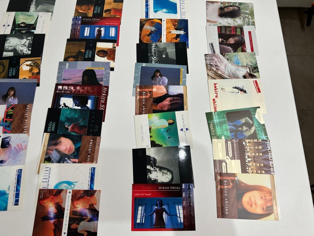 椎名へきる　トレーディングカード3BOX ビデオ4本　セット