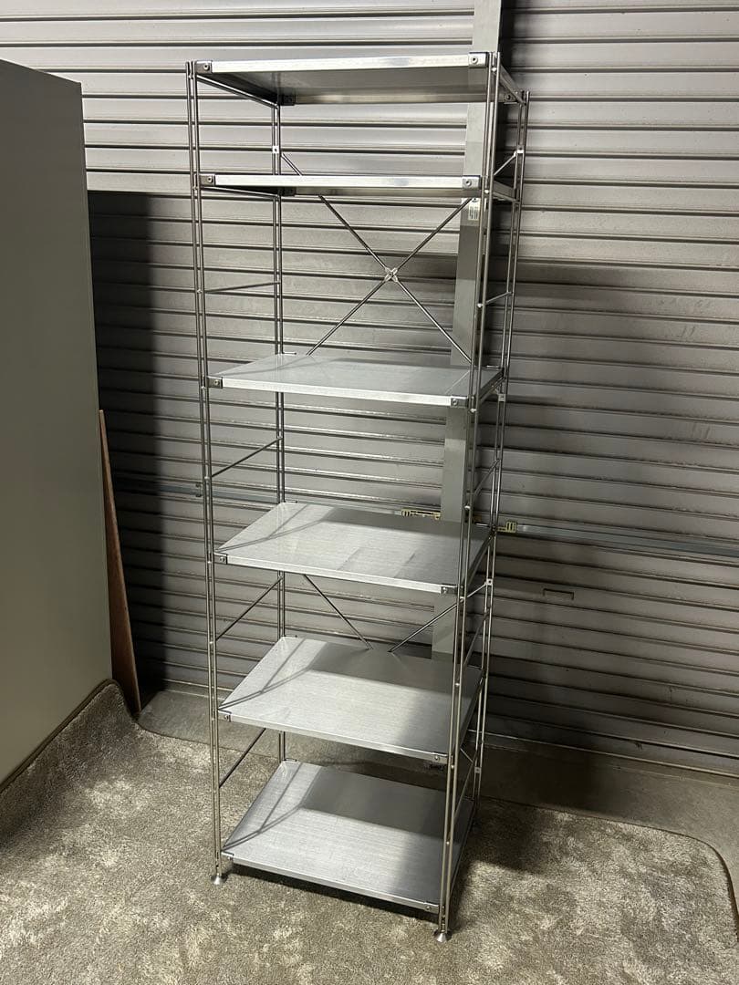 ☆GD202 無印良品 ステンレスユニット シェルフ 大　幅58cm
