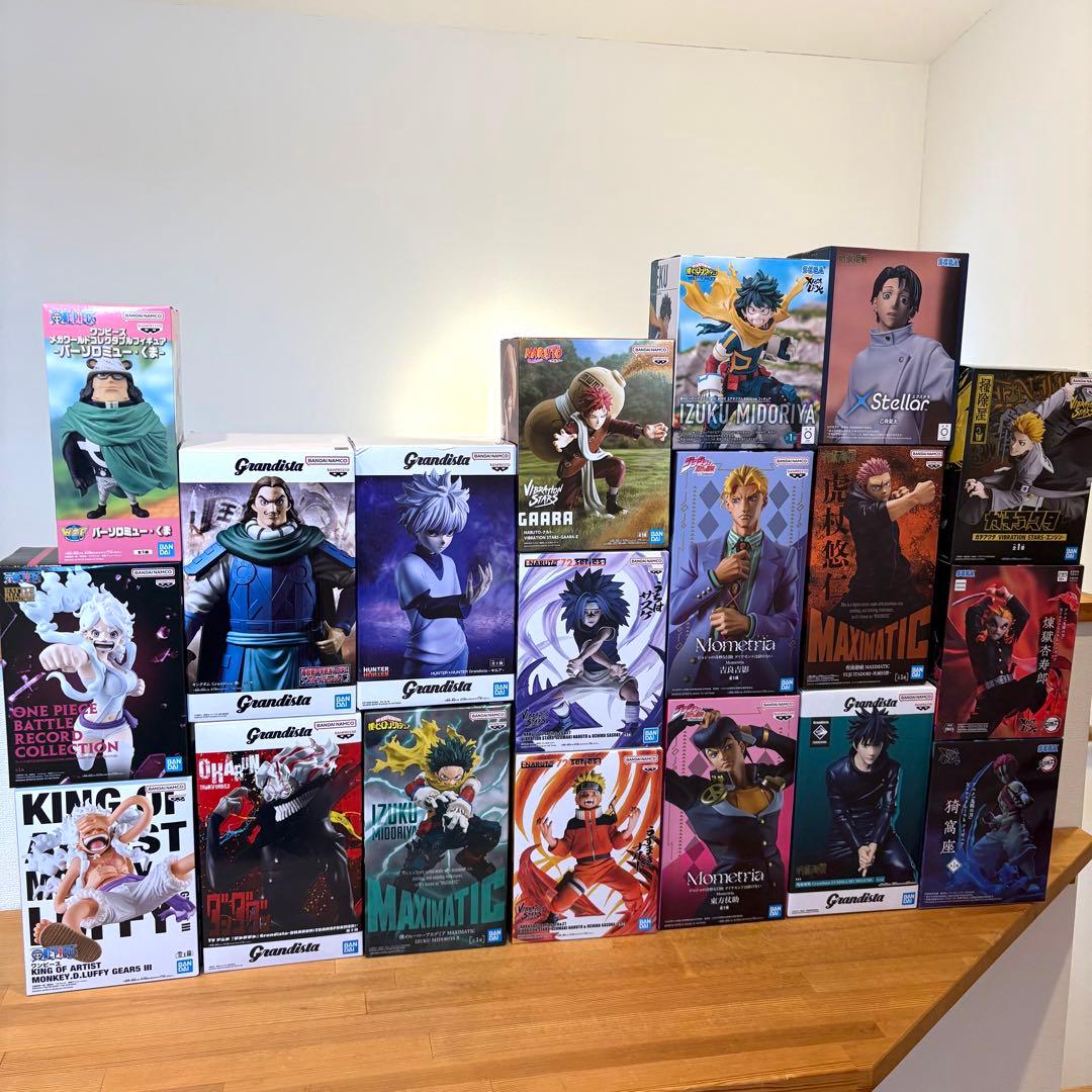 ジャンプ系フィギュア ワンピース NARUTO19体盛り盛りセット!！