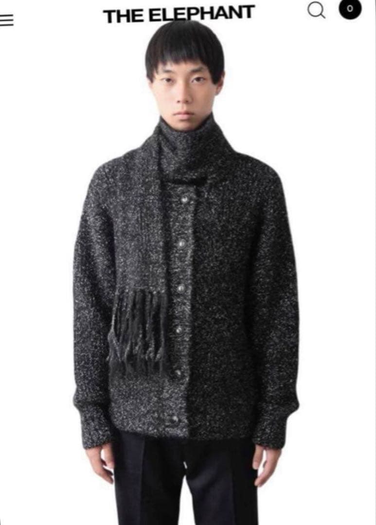 orimi sparkle knit blouson ニット