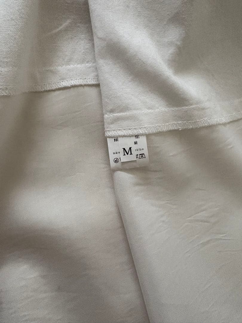 き楽っく　長襦袢 Mサイズ ベースの白