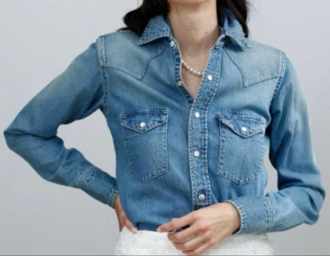 マディソンブルー　MADISONBLUE デニムシャツ 00