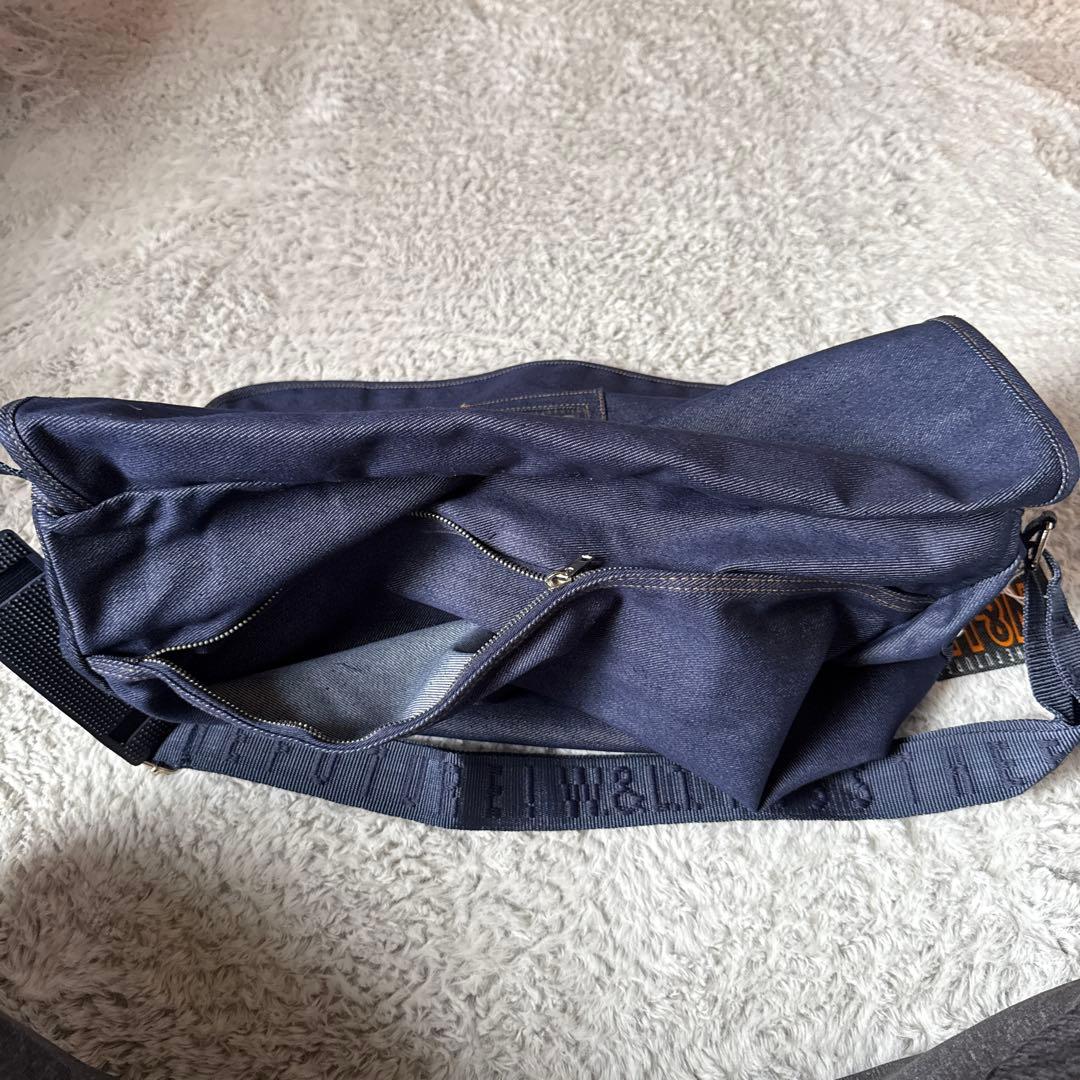 W&LT ウォルターヴァンベイレンドンク　 デニム　ショルダーバッグ 希少