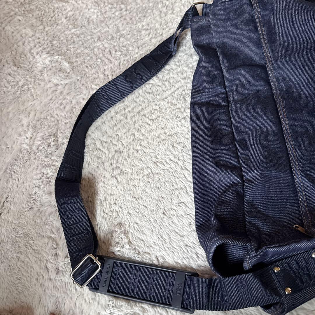 W&LT ウォルターヴァンベイレンドンク　 デニム　ショルダーバッグ 希少