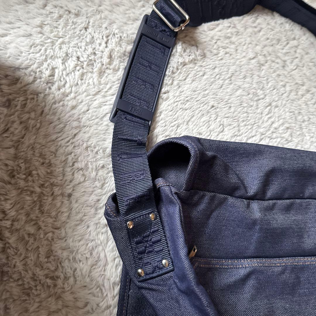 W&LT ウォルターヴァンベイレンドンク　 デニム　ショルダーバッグ 希少