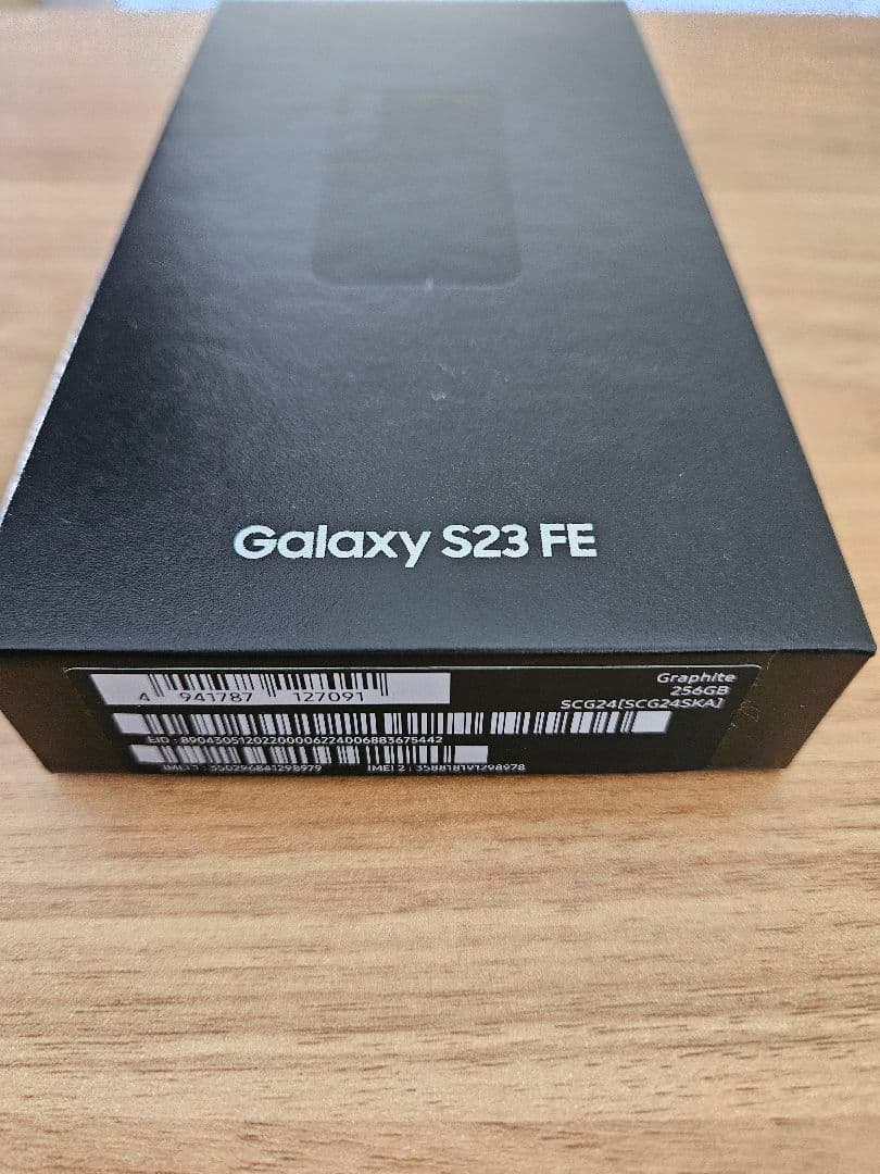 au版 Galaxy S23 FE グラファイト 256GB